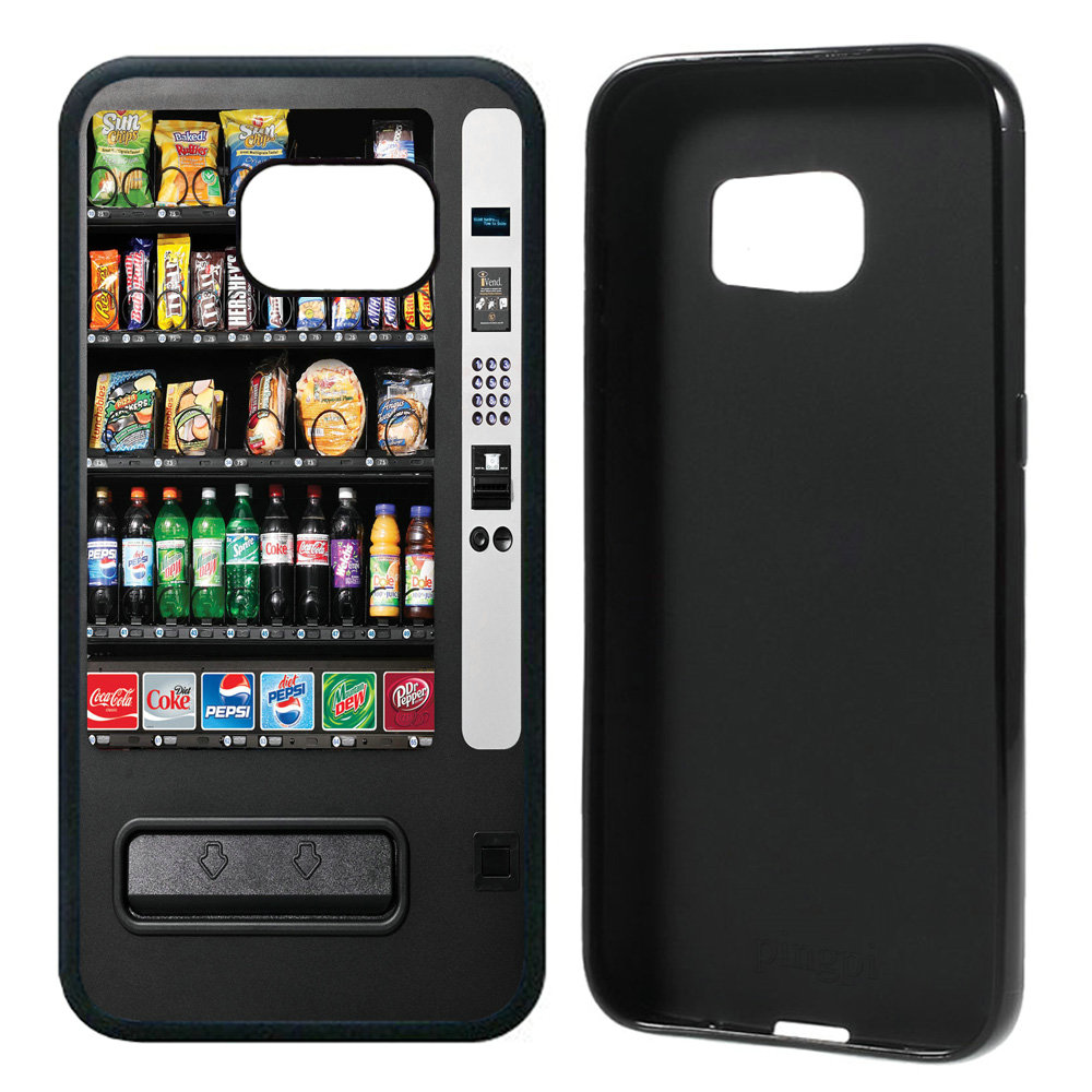 Vending Machine Sweet Snack Pop Drinks Cute Funny Case for Samsung Galaxy S7